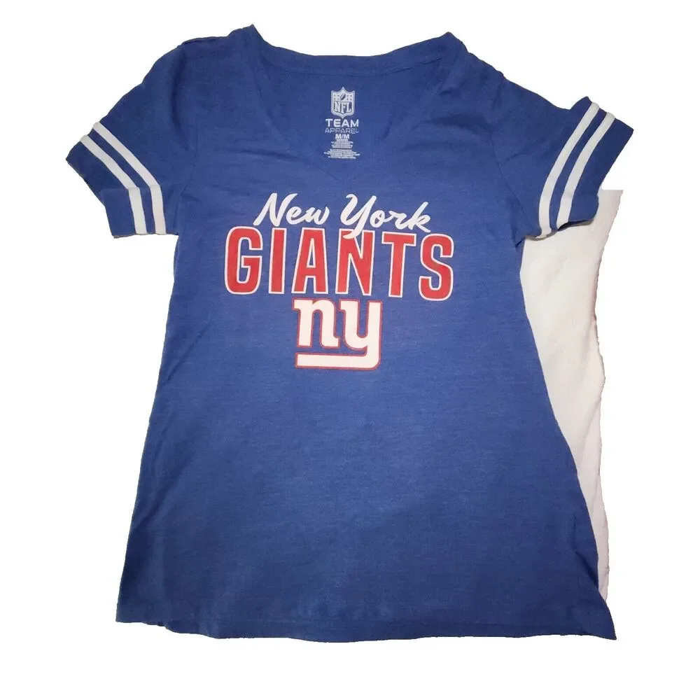 NFL New York Giants Women's Medium Graphic T-shirt Football - Picture 2 of 12